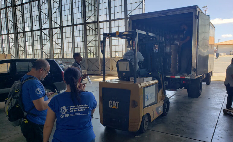 人道支援物資を迅速に届けるためのロジスティクス