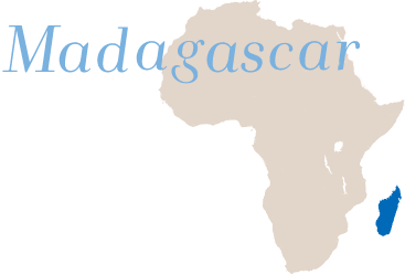 マダガスカルの地図
