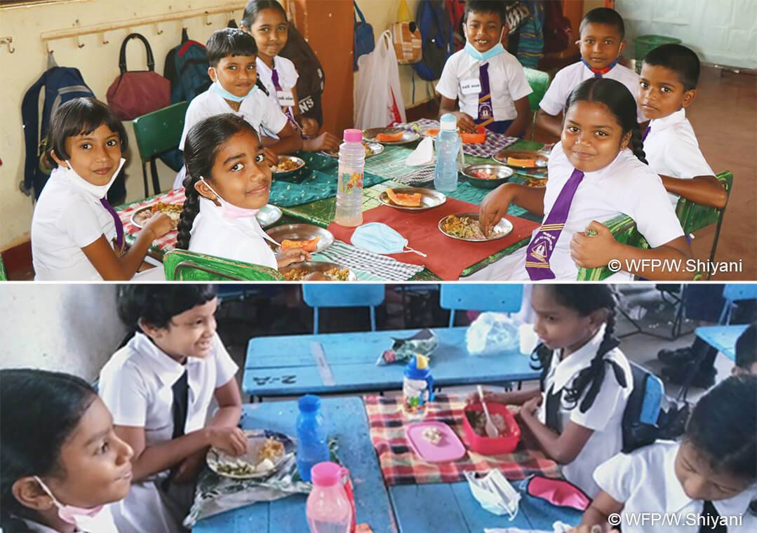 独立以降、最悪の経済危機。学校給食で100万人の子どもを支援。