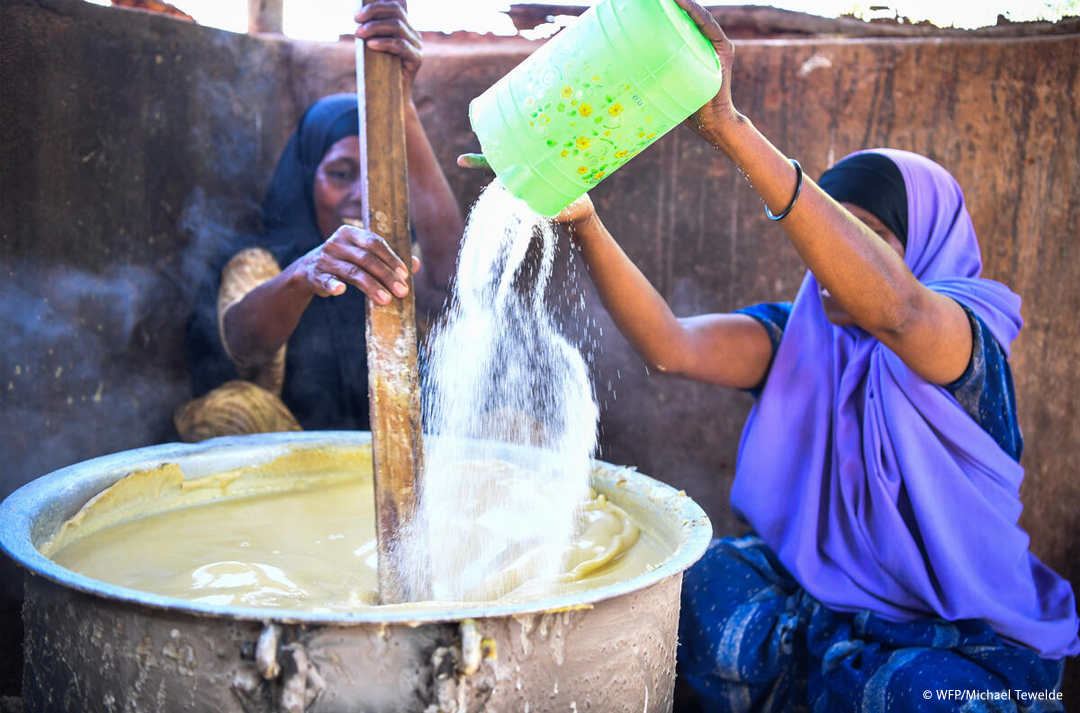 飢餓地域の人びとイメージ