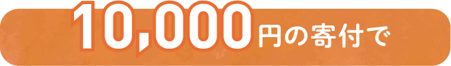10,000円の寄付で